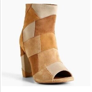 Suede Neutral Patchwork
